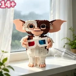 Mogwai Gremlins Filme 1125 Teile Große Bausteine Montage-Display-Modelle Sammleredition Geburtstags- und Weihnachtsgeschenke