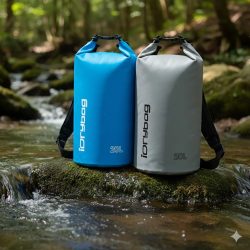 Idrybag Wasserdichte Tasche für Damen und Herren, 2/5/10/15/20 l, Schwimmen, Rafting, Kajakfahren, Flusstrekking, Trockentasche, wasserdichter Rucksack