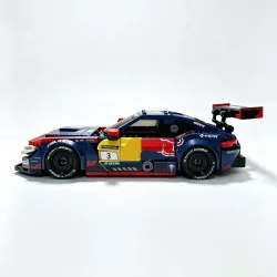 Technische GT3 Supercar Bausteine MOC-258495 Verstappen Rennwagen Sportwagen Modell Bausatz Spielzeug für Erwachsene Geschenke