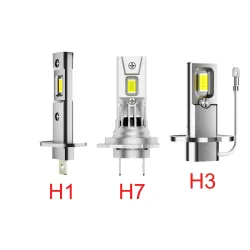 2 Stück LED H1 H3 Auto-Scheinwerfer 9005 9006 H8 H9 H11 H16 880 6000K Weiß Fern- und Abblendlicht Nebelscheinwerfer Glühbirnen 12000Lm 12V 100W