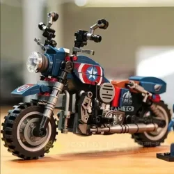 Kreative Anime-Charaktere Motorrad-Modelle Motorrad-Bausatz Spielzeug Dekorative Artikel zur Ausstellung Geschenk für Feiertage