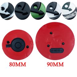 2 Stücke 80 MM/90 MM 3D Auto Emblem Abzeichen Haube Vorne Hinten Stamm Logo Für Skoda Fabia 1 2 Octavia a7 RS Superb Schnelle Yeti Karoq Vision