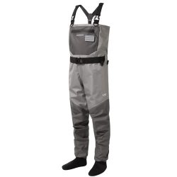 BASSDASH Fishing Wader Leichter Strumpffuß FW08 Atmungsaktive Wathose für Herren, wasserdichte Fliegenfischen-Brust