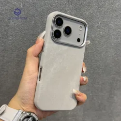 Magnetisches Flanell-Gewebe für Magsafe Orange Hülle für iPhone 16 17pro Max 17 15 18 Pro 13 14 12 Kabelloses Laden Legierungs-Objektivabdeckung