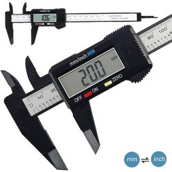 150mm 100mm Elektronischer Digitaler Messschieber Kohlefaser Zifferblatt Messschieber Mikrometer Messwerkzeug Digitales Lineal