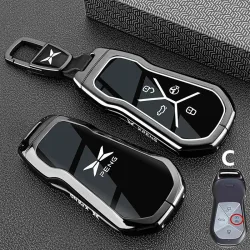 Für Xpeng Xiaopeng Mona M03 P7 P7i P7 + P5 G3 G3i G6 G9 G7 2025 2023 Auto Schlüssel Fall schlüsselbund Fob Abdeckung Shell Tasche Fob Zubehör
