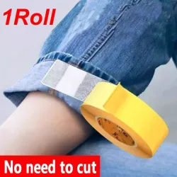1 Rolle stark haftendes Stoffband zur Modifikation von Hosenbeinen, kein Schneiden, keine Markierung, nahtfreier Kleber für Kleidung