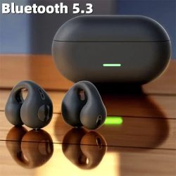 Neue Original T75 Knochenleitung Drahtlose Bluetooth 5,3 Kopfhörer Sport Kopfhörer HiFi Sound Qualität Wasserdichte TWS Headset