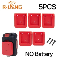 5 Stück Wandhalterung für Lidl Parkside X20V Team Series Lithium-Werkzeug mit Schrauben (Akku nicht enthalten)