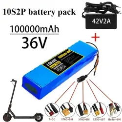 36V 100000mAh 10S2P 36V Elektroroller-Akku Lithium-Elektroroller-Akku 500W Elektroroller-Akku 36V 10S2P Akku