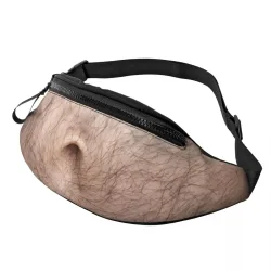 Bierfett-Bauch-Gürteltasche für Männer und Frauen, individuelle lustige Umhängetasche für Reisen, Wandern, Telefon, Geldbeutel