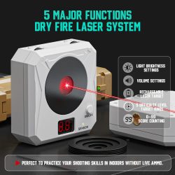Infrarot-Induktion, elektronische Punktion, Laserziel, farbempfindliche Schießübung mit Soundeffekten, Trainingsspielzeug, Ausrüstung