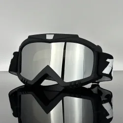 Heiße Motorradbrille für Herren, Motocross-Brille, Helmbrille, MX Moto Dirt Bike ATV Ski Outdoor-Sportbrille, Rollerbrille, Maske, Radfahren