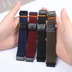 22mm 26mm Schnellwechsel-Armband für Garmin Fenix 9 8 7 Pro 7S 6X 5X Venu 3 Tactix 7 Parachute Nylon-Armband Correa Fenix 8 Band 47mm