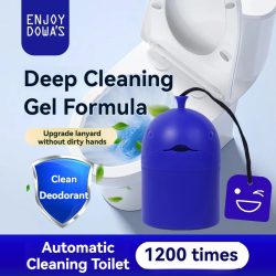 Automatischer Toilettenreiniger mit tragbarem Design, Wal-Design, langsame Reinigung, 1 Flasche, 150 g Gel