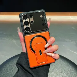 Magnetische Halterung Handyhülle für Samsung Galaxy S24 S25 FE S23 S26 Ultra A56/36 A57 A37 A17 A16 A06 A07 Objektivfilter-Halterung Cover