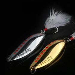 Metall Vib Leech Spinner Löffel Köder 5g7,5g 10g 15g 20g 25g 30g Künstliche Köder Köder angelgerät für Bass Hecht Barsch