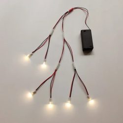 Neue LED-Lampe mit Perlen, kleines Nachtlicht Nr. 5-Batterie, kleine Glühbirne, DIY, kreatives Modelllicht
