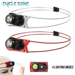 Tragbare XPG-Scheinwerfer-Sensor-Stirnlampe, Mini-Taschenlampe, USB wiederaufladbar, hohe Helligkeit, 4 Modi, Nachtarbeit, Stirnlampe