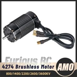 4274 800KV 1400KV 2200KV 2600KV 3600KV 5mm Wellendurchmesser Wasserdichte bürstenlose Motoren für 1/8 1/7 RC Modellauto Buggy Zubehör