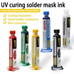 10CC UV-Härtung Solder Maske Tinte Widerstand Grünes Öl für PCB BGA Platine Schützen Farbe Elektronische Reparatur Werkzeuge