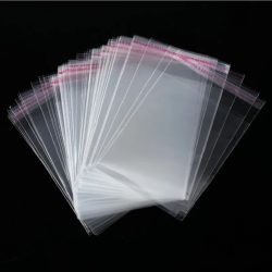 Opp Transparentes Siegel, Zellophan, selbstklebend, Kunststoff, Schmuck, Zellophan, Süßigkeiten, Kekse, Geschenkpapier, nicht poröser Beutel