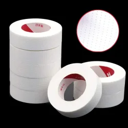 2/3/5/6 Rollen Isolierband für Wimpernverlängerung, fusselfrei, unter den Augenpads, atmungsaktives Vliesband, Papierwimpernpflaster