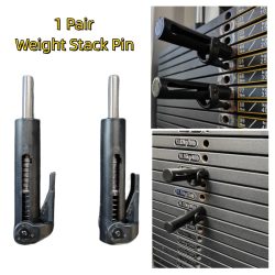 2er-Pack Gewichtsstapelstifte 8 mm Super Group Krafttraining Gewichtsladen Abnehmensstift Fitnessgeräte Ersatzzubehör