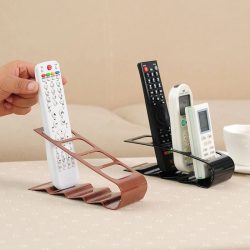 4-Fach-Fernbedienungs-Organizer, kreatives Desktop-Aufbewahrungsregal, Kunststoffhalter, Mehrzweck-Schreibtisch-Organizer
