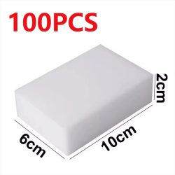 50/100Pcs Magie Schwamm Reiniger Melamin Schaum Wäscher für Küche Bad Fleck Entferner Geschirr Haushalt Reinigung Werkzeuge