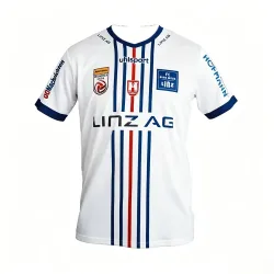 2026 Blau-Weiß Linz Team Trikot Österreichische Liga Fan Edition Kurzarm Atmungsaktives Schnelltrocknendes Sport-T-Shirt