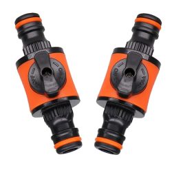 1PC/2PCS 16MM Gleiche Garten Schlauch Absperrventil Fitting Kunststoff Schläuche Wasserhahn Adapter Schnell Joint für Bewässerung Bewässerung Auto Waschen