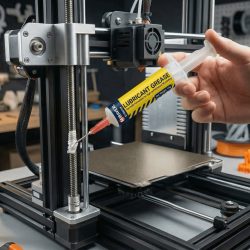 MIRAVEXL Weißes Schmierfett für 3D-Drucker-Schienen und -Schrauben zur Geräuschreduzierung und Reibungsreduzierung, Wartungsset