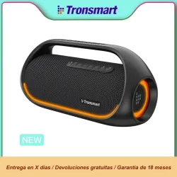 Tronsmart Bang Bluetooth-Lautsprecher 60W Outdoor-Partylautsprecher mit Hi-Res Audio, starkem Bass, App-Steuerung, tragbarem Griff