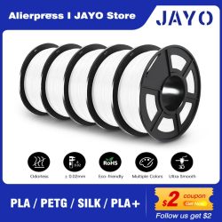 JAYO PLA/PLA META/PETG/SEIDE/PLA+/Holz/ABS/Marmor 3D-Druckerfilament 1,75 mm 5 kg 3D-Druckmaterialien für 3D-Drucker und 3D-Stift