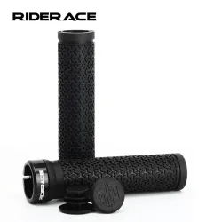 Fahrrad griff mtb mountain bike weiche einseitige verriegelung lenker abdeckung stecker gummi rutsch fester fahrrad griff
