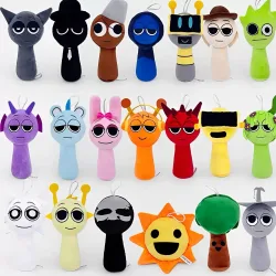 Sprunki Plüschtiere Sprunki Plüschpuppe Sprunki Spiel Cartoon Kissen Kinder Geburtstagsgeschenke Stoffpuppen Weihnachtsgeschenk
