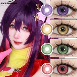 EYESHARE MADRID Serie Farbige Kontaktlinsen für Augen Lila Linsen Verrückte Halloween Anime Zubehör Schönheit Schüler Niedliche Linse