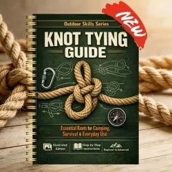 40-seitige Outdoor-Überlebens-Knotenbibel: Schritt-für-Schritt illustrierter, vollständiger Knotenführer für Camping, Wandern, tägliche Überlebenssituationen und den Haushalt