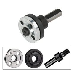 10mm Elektrobohrer zu Winkelschleifer Konverter-Adapter-Set Schleif- und Trennscheiben Zubehör für Elektrowerkzeuge