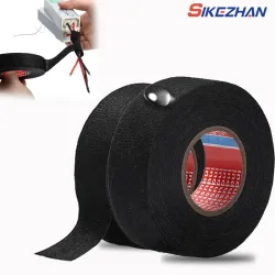 Auto Kabelbaum Verdrahtung Stoff Webstuhl Elektrische Wärme Band Beständig Verdrahtung Bundle Band Coroplast Klebstoff Automotive Tuch Band