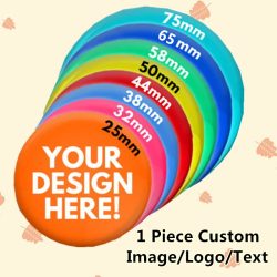 Angepasst Personalisierte Weißblech Emaille Pins Kreativität Gedruckt Bilder Text Metall Revers Abzeichen Broschen Schmuck Geschenk Großhandel