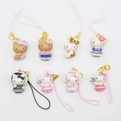 Sanrio Hello Kitty Trading Mascot Strap Vol.2 Mystery Blind Box Geschenke Spielzeugmodell Anime-Figuren Sammelornamente