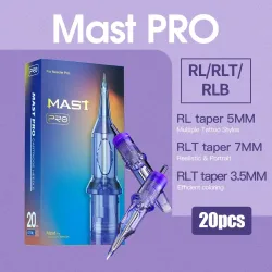 Mast Pro PMU Tattoo-Patronennadeln, 1RL, 3RL mit hoher Präzision, für Tätowierungen, Permanent-Make-up, Mikropigmentierung, Augenliner, Lippen und Augenbrauen