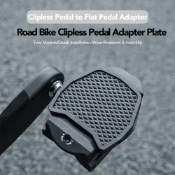 Fahrradpedal-Adapter Passend für Shimano SPD Adapter für Rennrad Selbstverriegelnde Klickpedale Adapter für KEO Flachpedal-Abdeckung