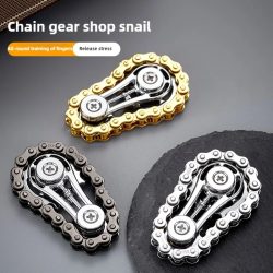 Neue Kettenräder Schwungrad Fingertip Gyro Fidget Spinner Antistress Angst Metall Fahrrad Ketten EDC Spinner Zappeln Spielzeug Für Erwachsene