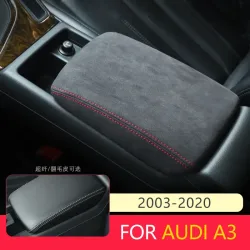 Für Audi A3 8P Zubehör 2003-2012 2013-2016 2017-2019 2020 8V S3 Innenraum-Schutzabdeckung für die Mittelkonsolen-Armlehnenbox