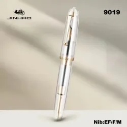 Jinhao 9019 Füllfederhalter Iridium EF F M Feder zum Schreiben von Kalligraphie, Unterschrift, 2,6 mm Kartusche, Schule, Bürobedarf, Schreibwaren
