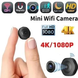 Neue 4K HD Mini Drahtlose Kamera Tragbare Nachtsichtkamera WiFi Fernüberwachung Video-Sprachrekorder Sicherheitskamera
