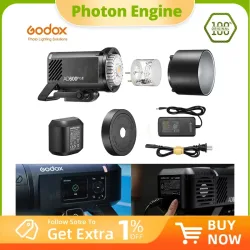 Godox Wireless All-in-One Outdoor-Blitzgerät 600 W AD600Pro II TTL mit Hochgeschwindigkeitssynchronisation, kompatibel mit Canon, Nikon, Sony, Olympus